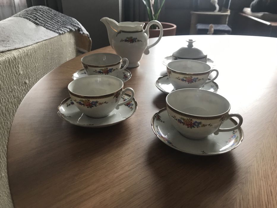 Serviço de chá Vista Alegre completo