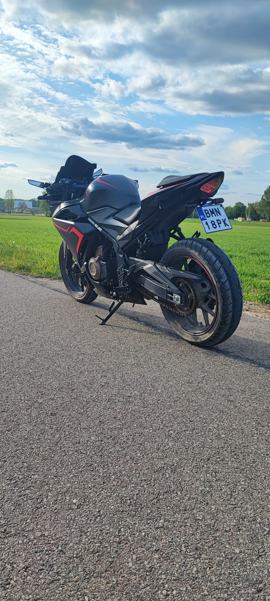 Honda CBR500R 2021r 3500km r7/cbr650/r6/zx6/gsx/mt07