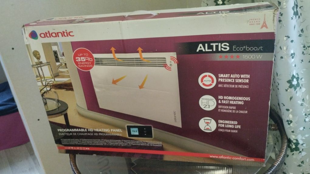 Конвектор Atlantic Altis Eco Boost 3 Wi-Fi CHG-BD1/Wi-Fi 1500W