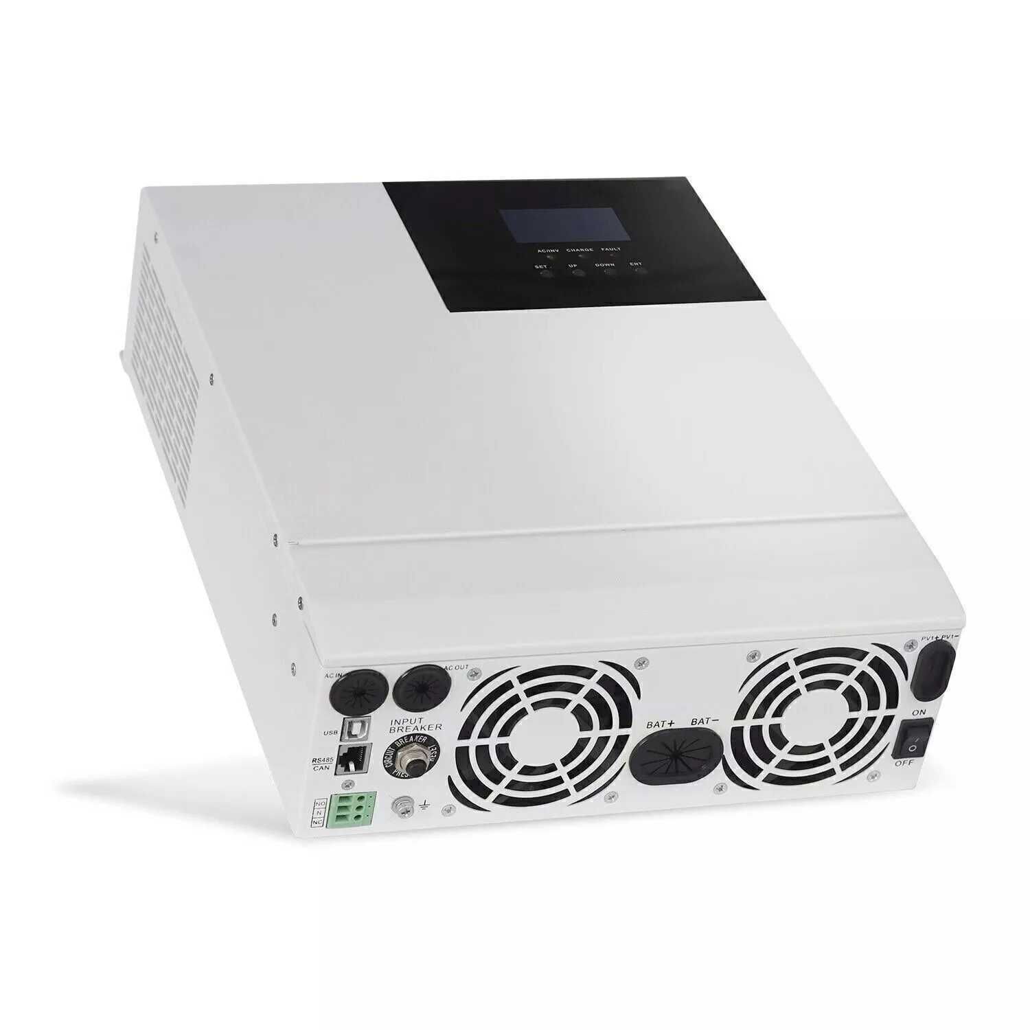 Гибридный солнечный инвертор HF2430S80-H 3.3KW 24V