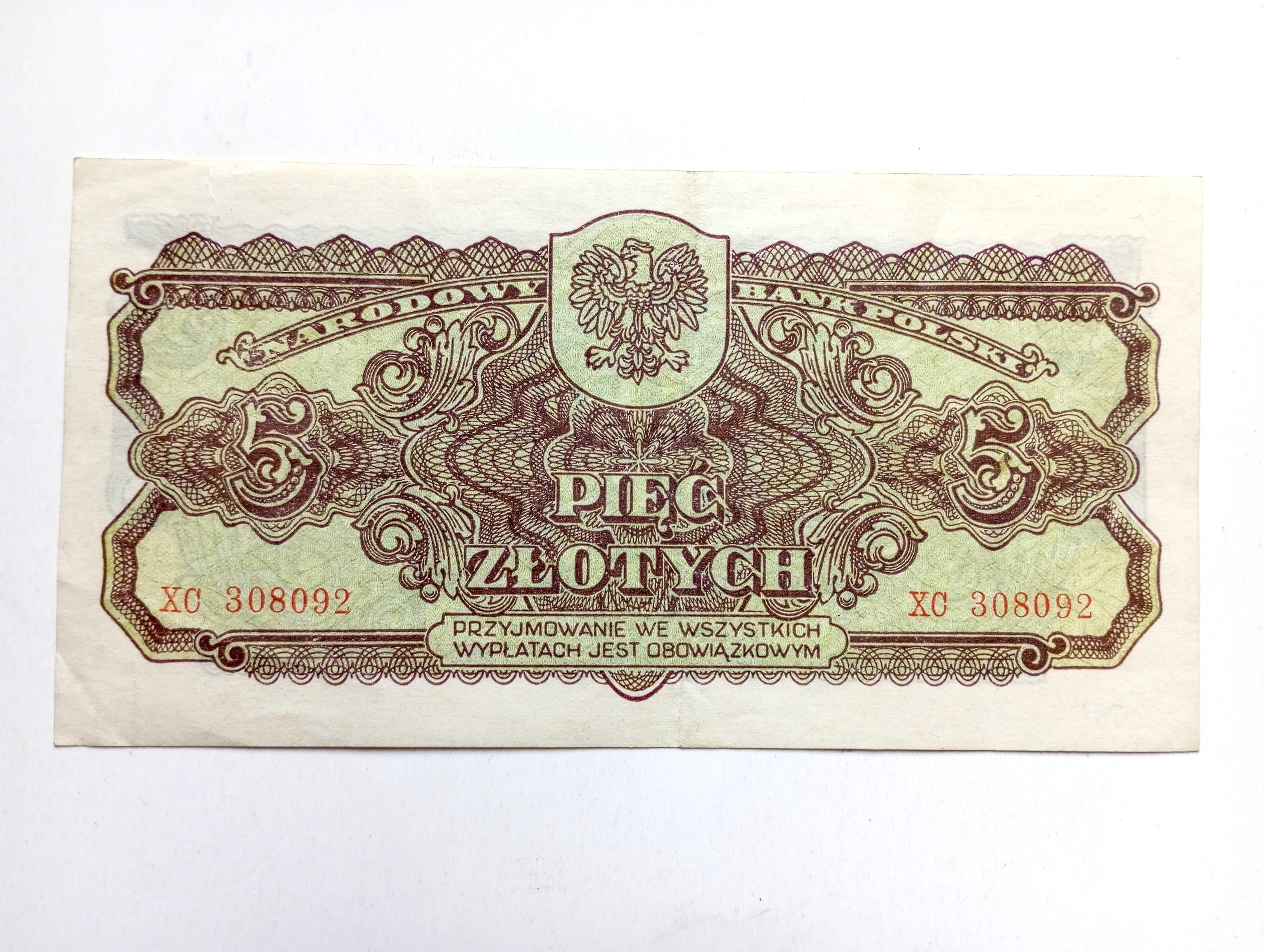 5 zł 1944  - XC -   Bardzo Rzadka