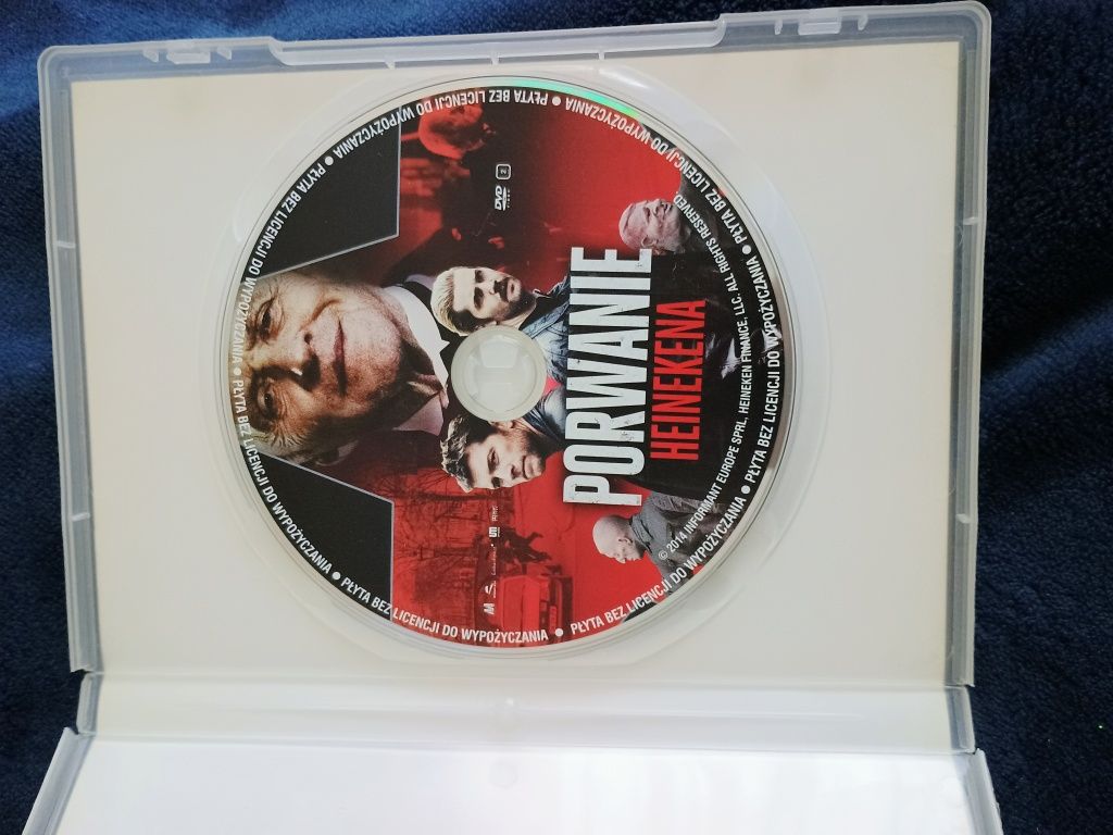 Film DVD Porwanie Heinekena Anthony Hopkins