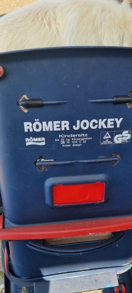 Siedzonko na rower Römer Jockey do 22kg
