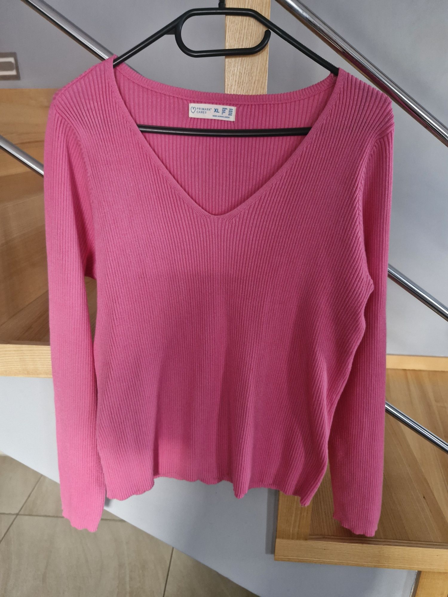 Sweterek prążkowany Primark XL
