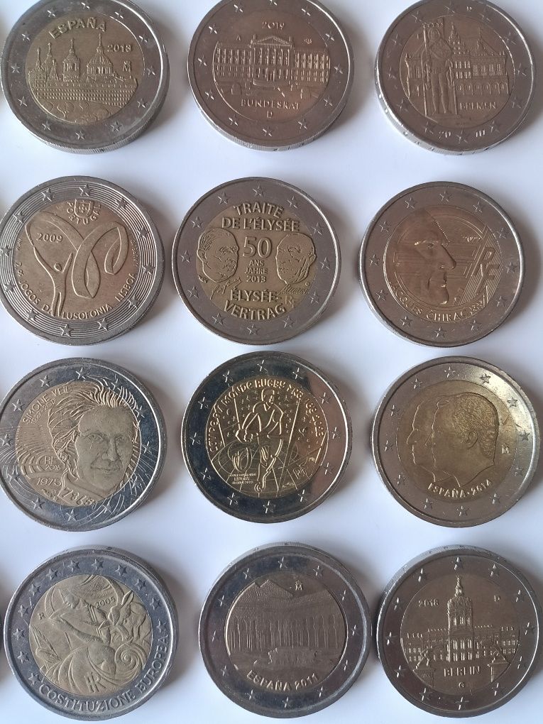 Moedas 2€ comemorativas