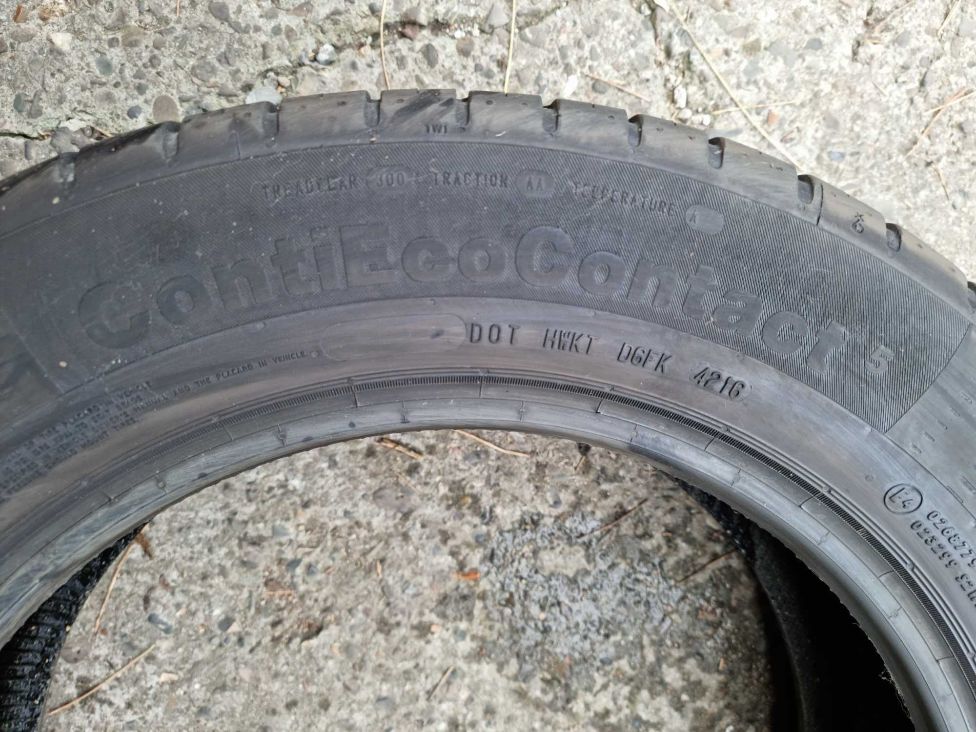 215/60R17 Continental * Opony Letnie * 2 szt * 6mm bieznik ** # 238 K