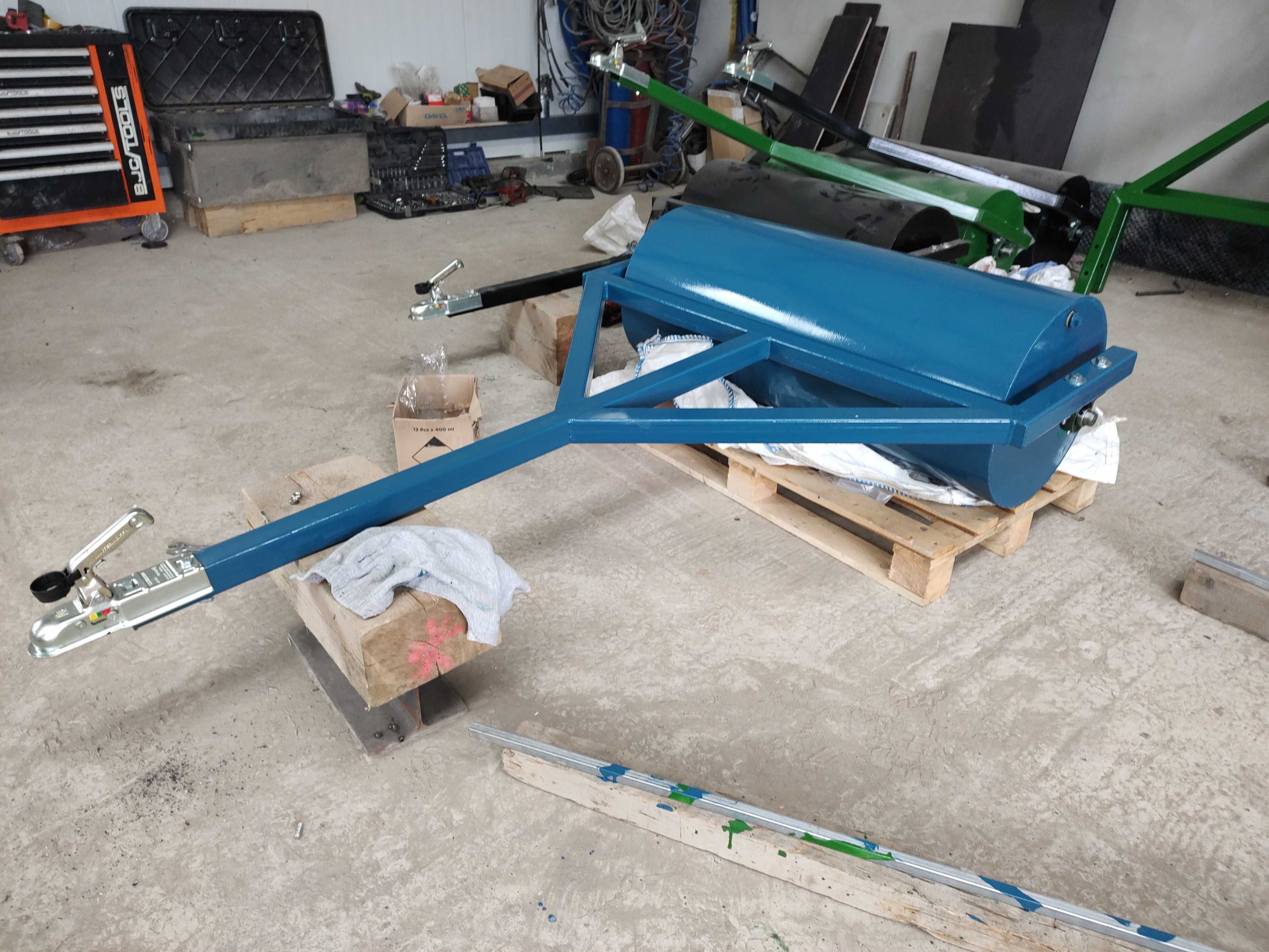 Walec ogrodowy 400 kg do walcowania podłoża zaczep kulowy - POLECAM !