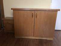 Komoda debowa 110x55x80
