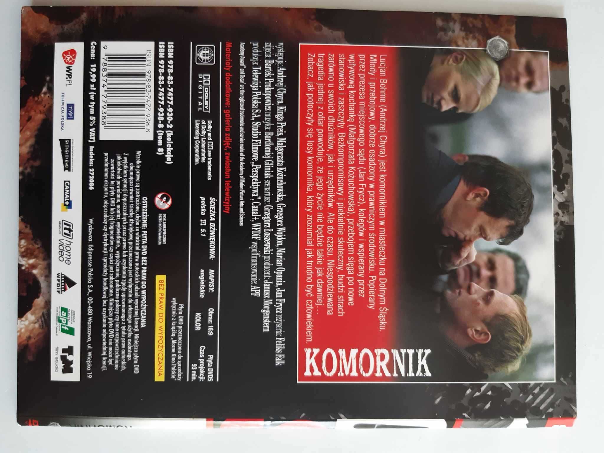 Film dvd Komornik, kolekcja Mocne Kino Polskie