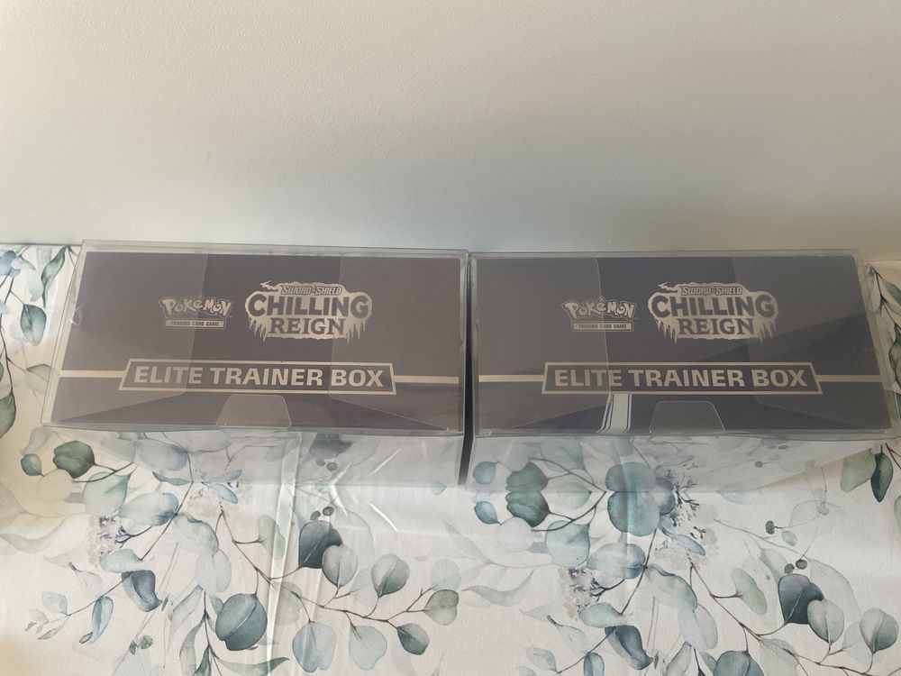 Pokemon TCG  Sword & Shield Chilling Regine ETB