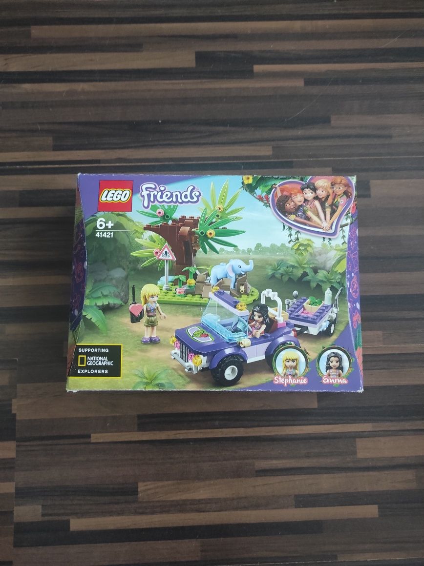 Klocki LEGO Friends 41421 - Na ratunek słoniątku