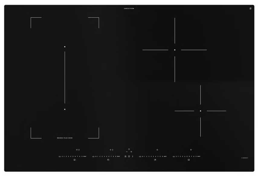 IKEA ROGESTAD Płyta indukcyjna IKEA 500 czarny 78cm 705.595.13