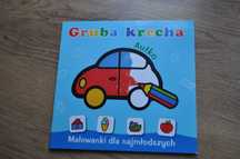Nowa kolorowanka Gruba krecha Autko