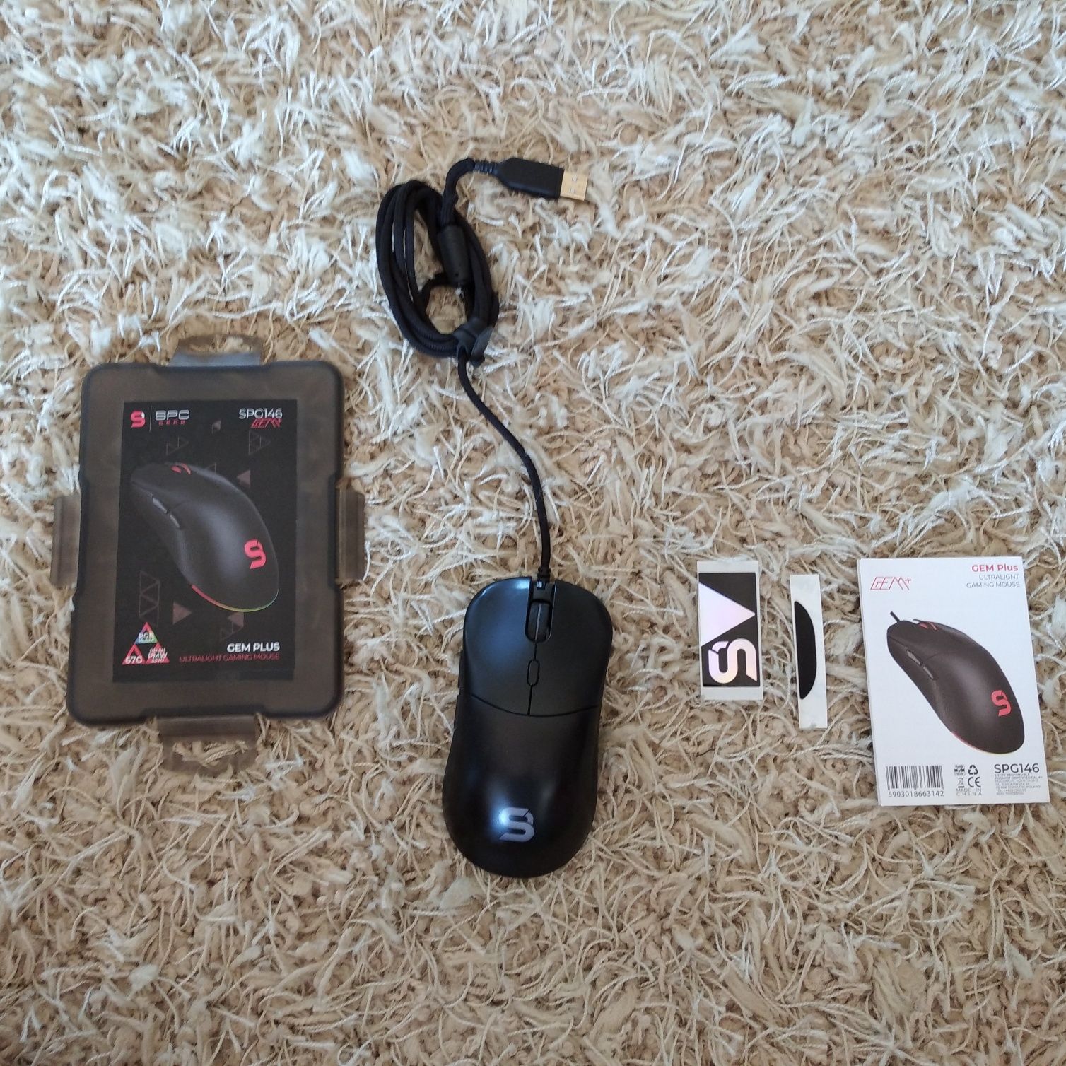 Endorphy/ SPC Gear MYSZKA gamingowa GEM PLUS