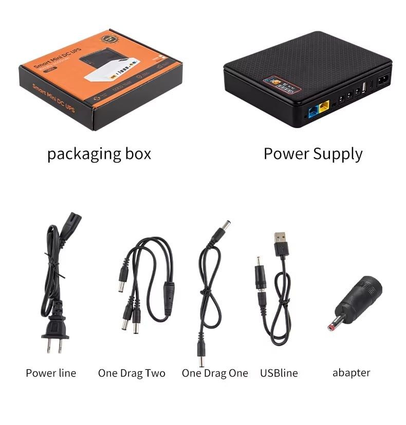 ДБЖ для маршрутизатора (роутера) 16000mAh 5V/9V/12V