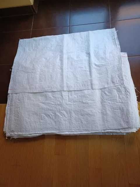 worki polipropylenowe białe 65x105 - 50 szt