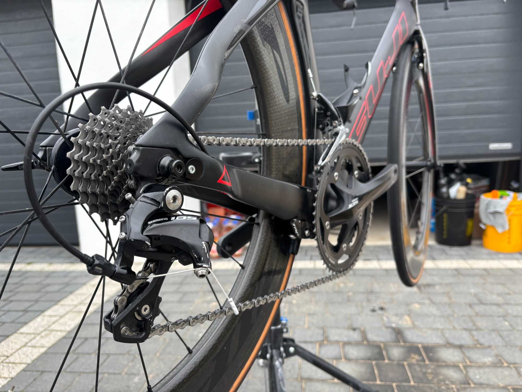Fuji Norcom 1.1 na kołach ZIPP 808 Firecrest roz. 51