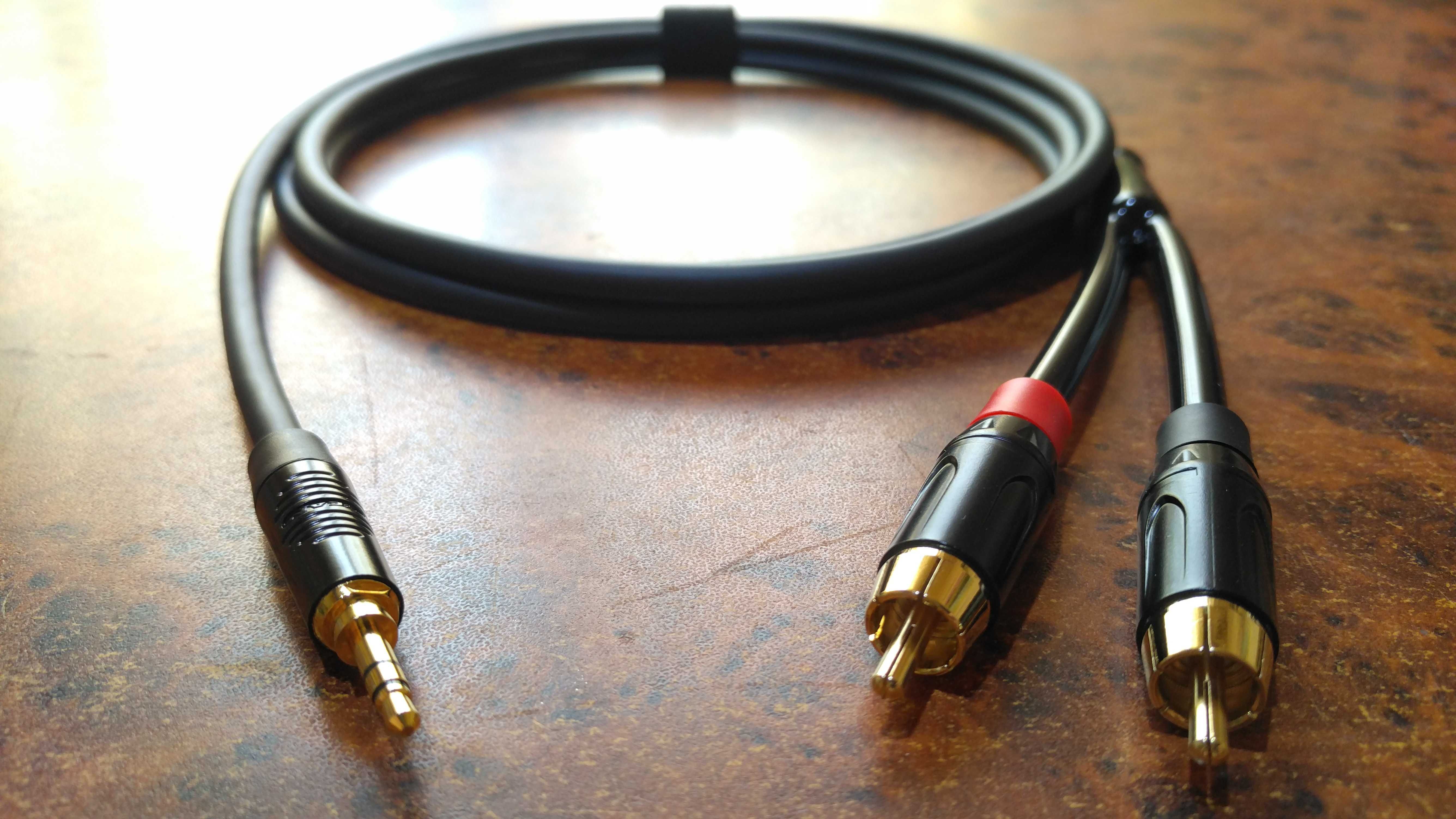 Hi-Fi AUX кабель MINI-JACK 3.5 mm/2RCA MOGAMI NEGLEX W2534 (Japan)