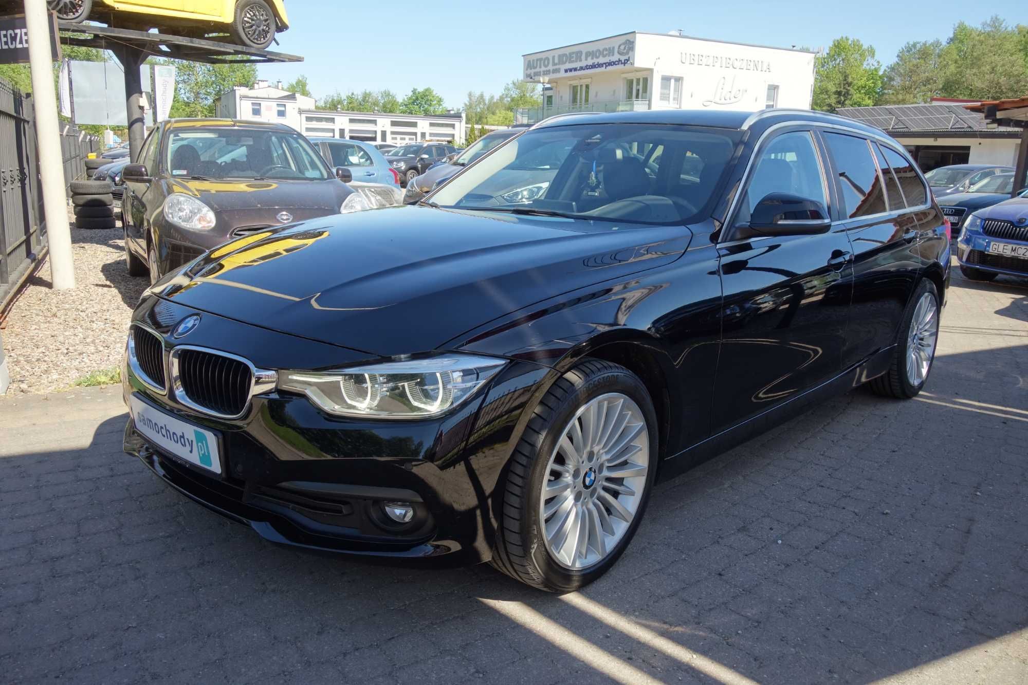 BMW 320d 150KM Nowy rozrząd Navi el.Klapa Pół Skóry AUTOMAT