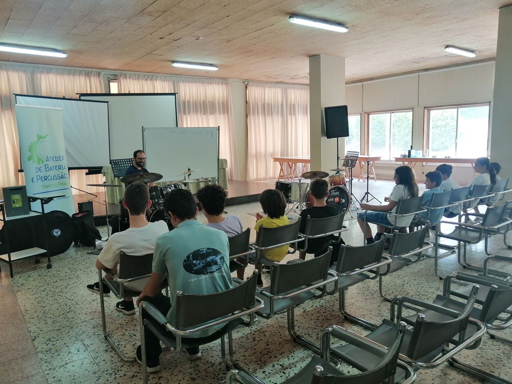 Aulas de Bateria e Percussão