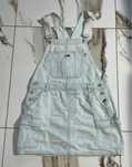 Jeansowa sukienka ogrodniczka tommy hilfiger M