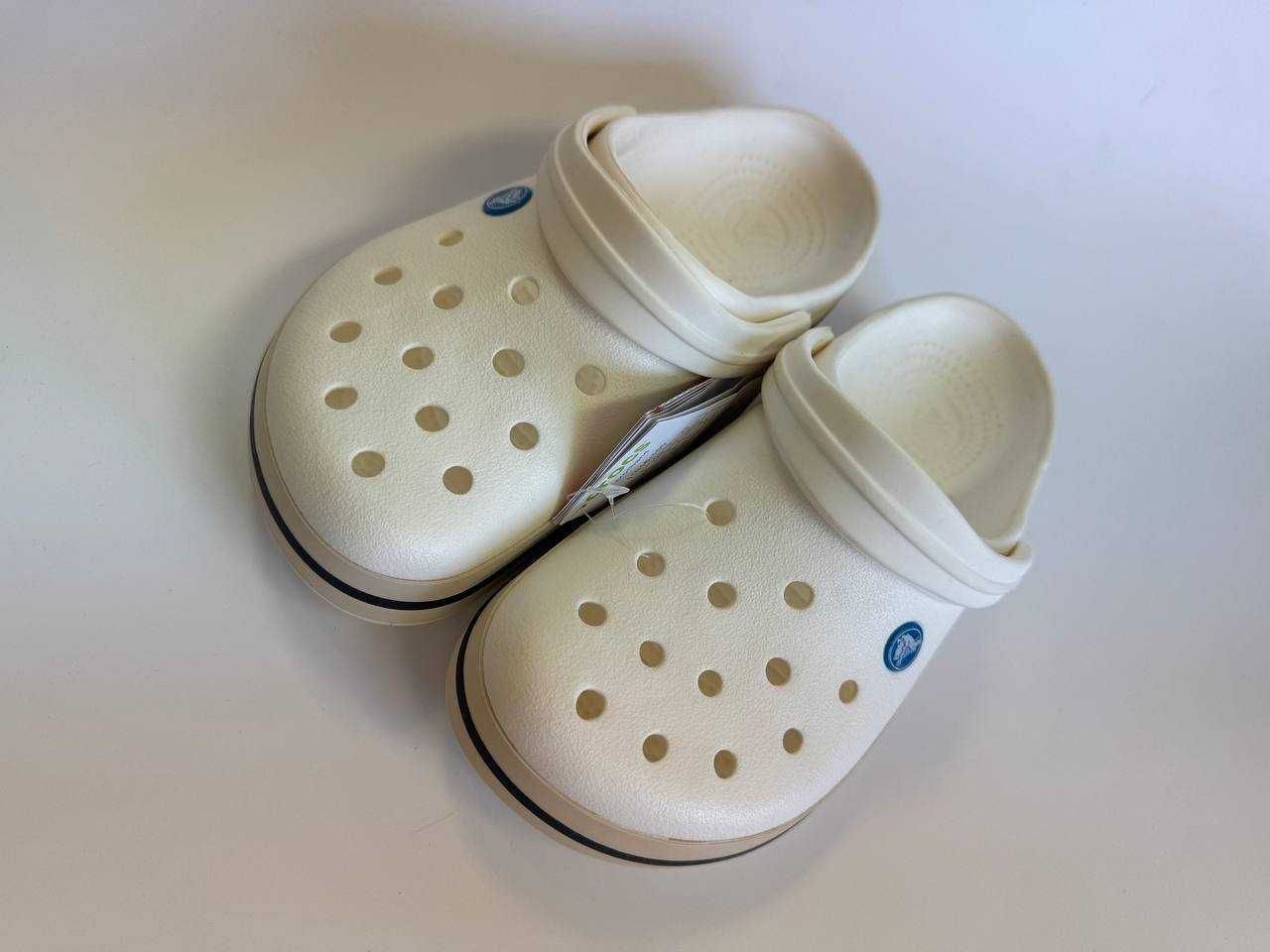 Crocs Crocband White  Крокси M6/W8 38р Уцінка! №10014