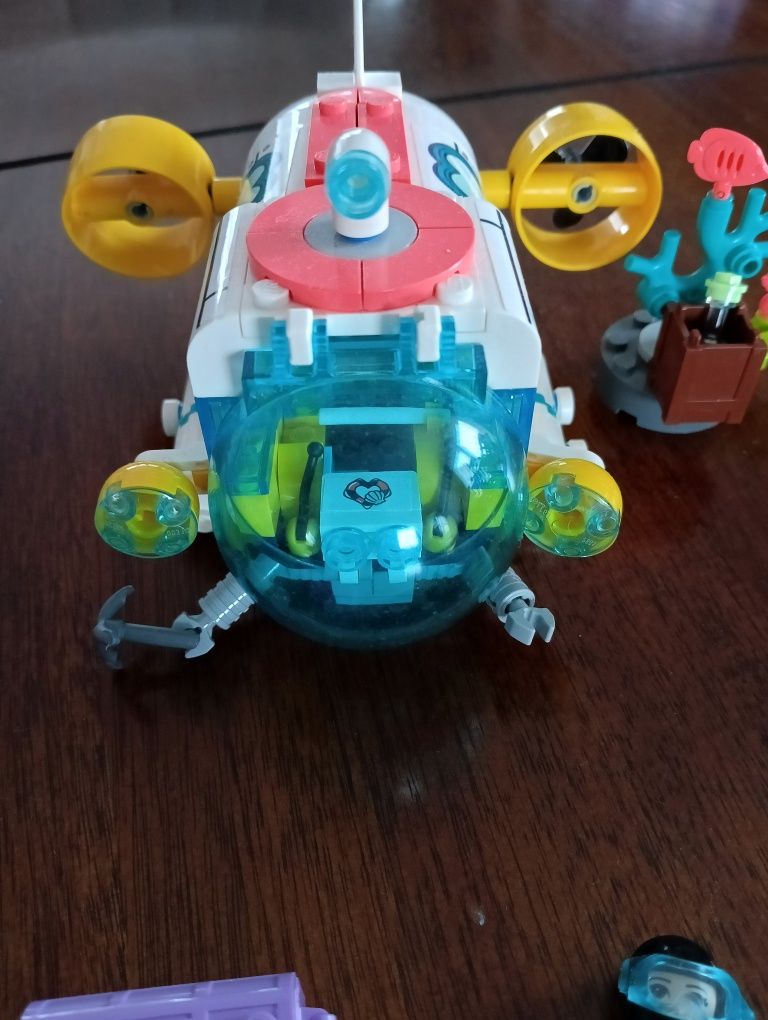 Lego friends Na ratunek delfinom łódź podwodna