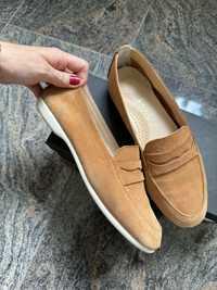 Mokasyny loafersy Kazar