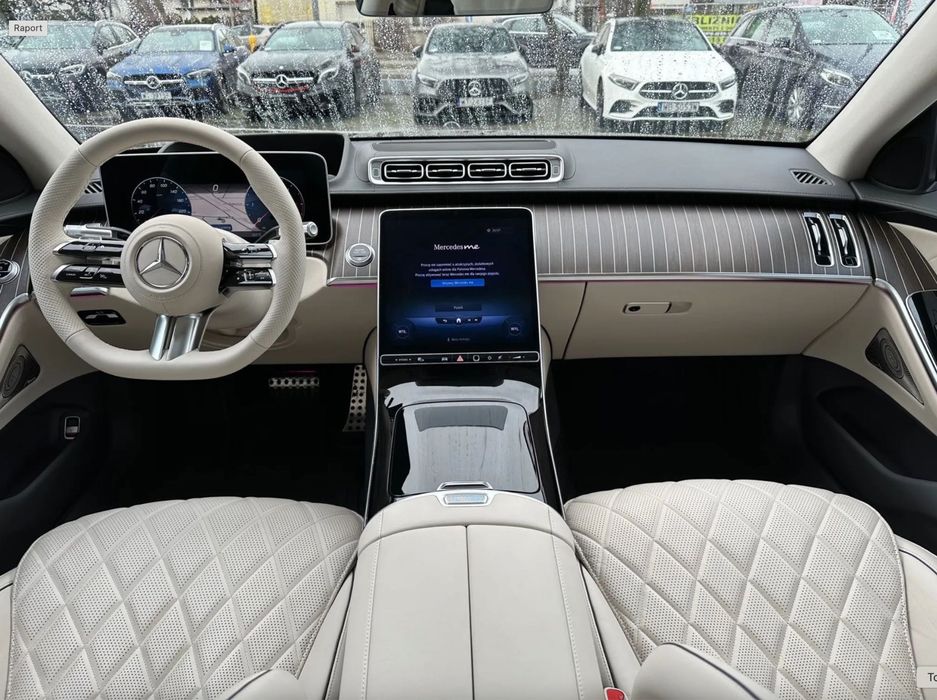 Auto do Ślubu/Wesela Mercedes-Benz S400d 2023r Jasny Środek Trójmiasto