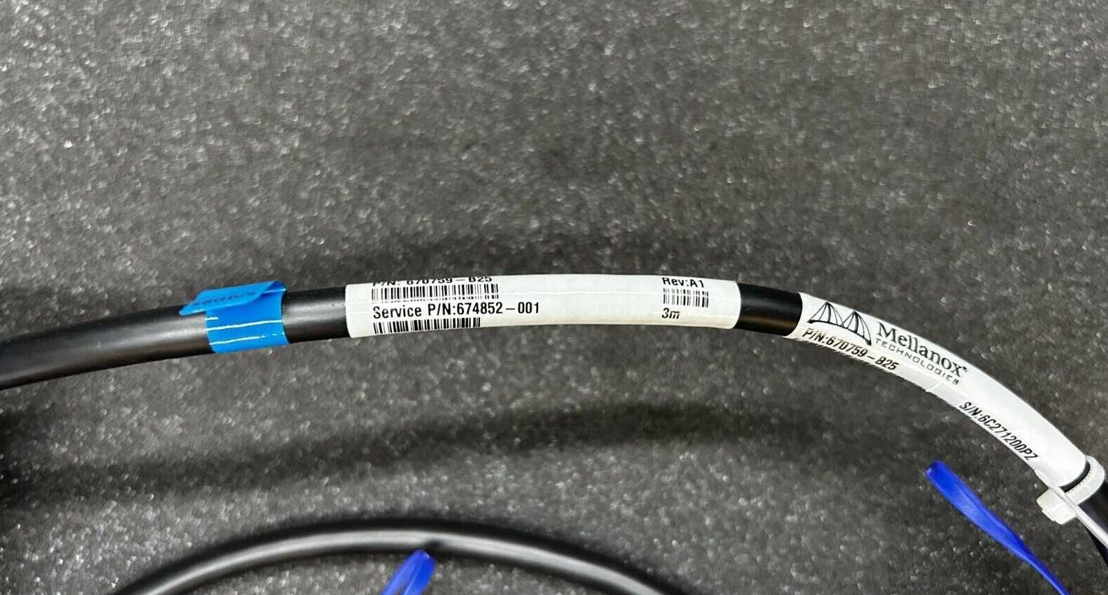 HP Mellanox FDR Infiniband QSFP 3m Kabel
