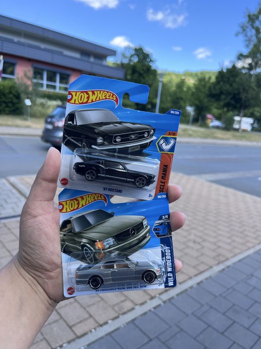Hot Wheels BMW Mercedes