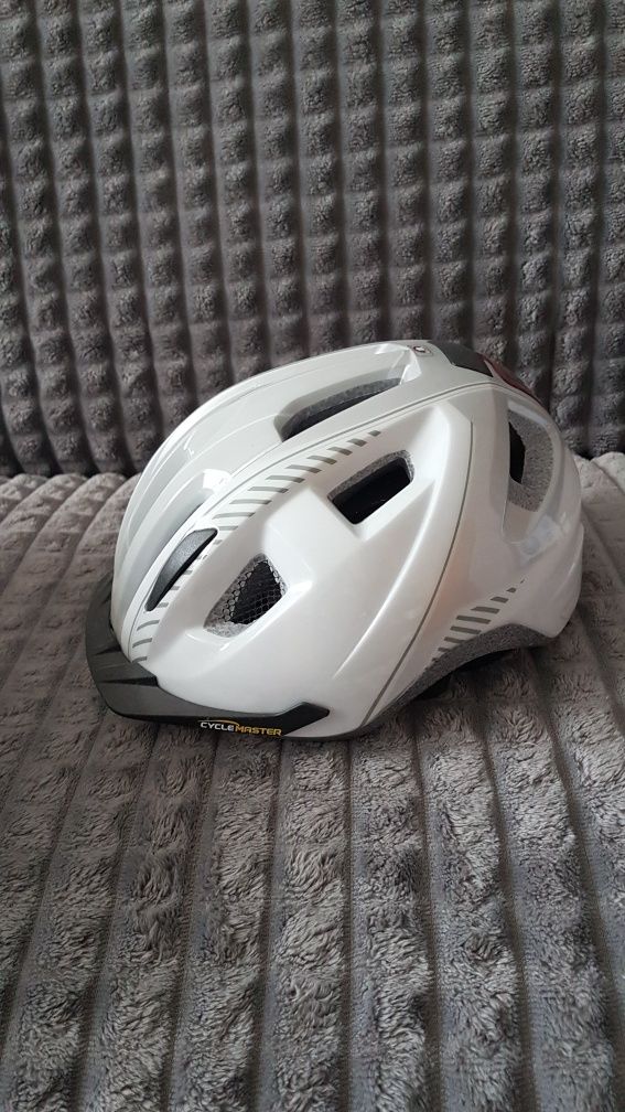 Kask rowerowy led