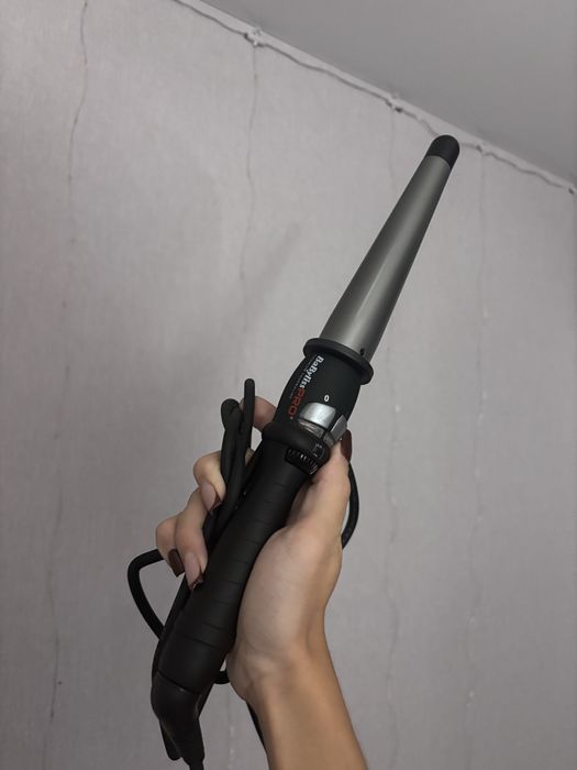 Плойка профессиональная конусная для завивки волос BaByliss pro