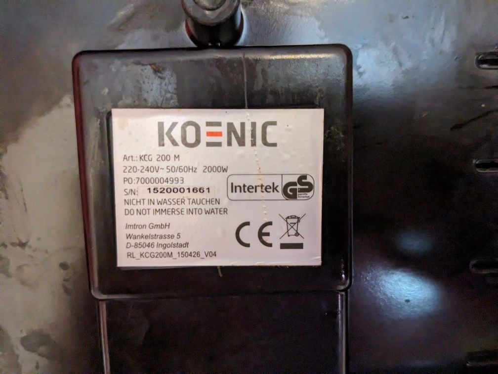 Grill elektryczny KOENIC