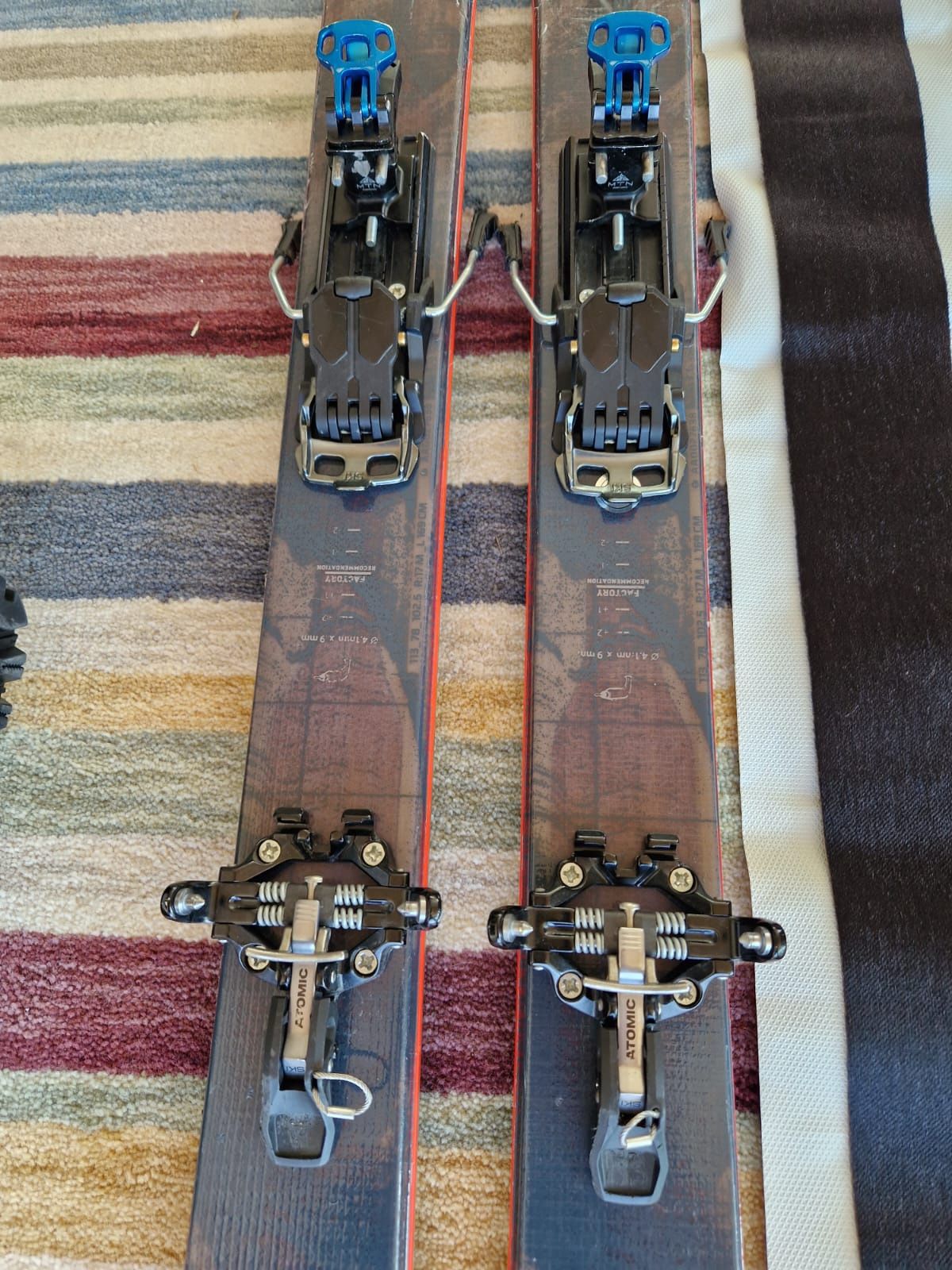 Narty skitourowe ATOMIC Backland 78 dł.169