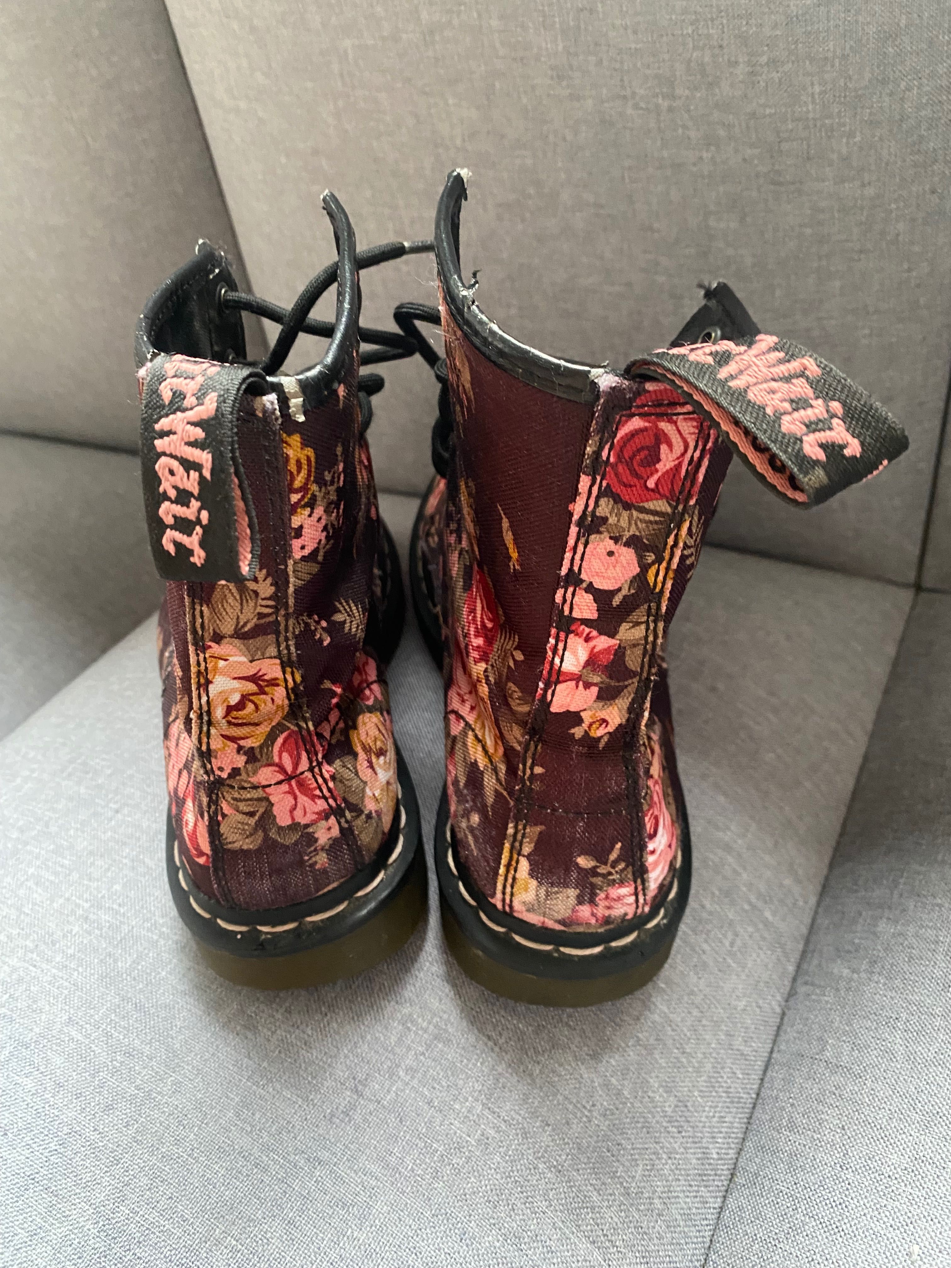 Dr.Martens martensy za kostkę w kwiaty 41