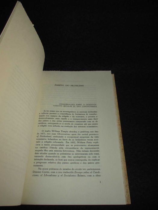 Livro Capitalismo Catolicismo Protestantismo Amintore Fanfani