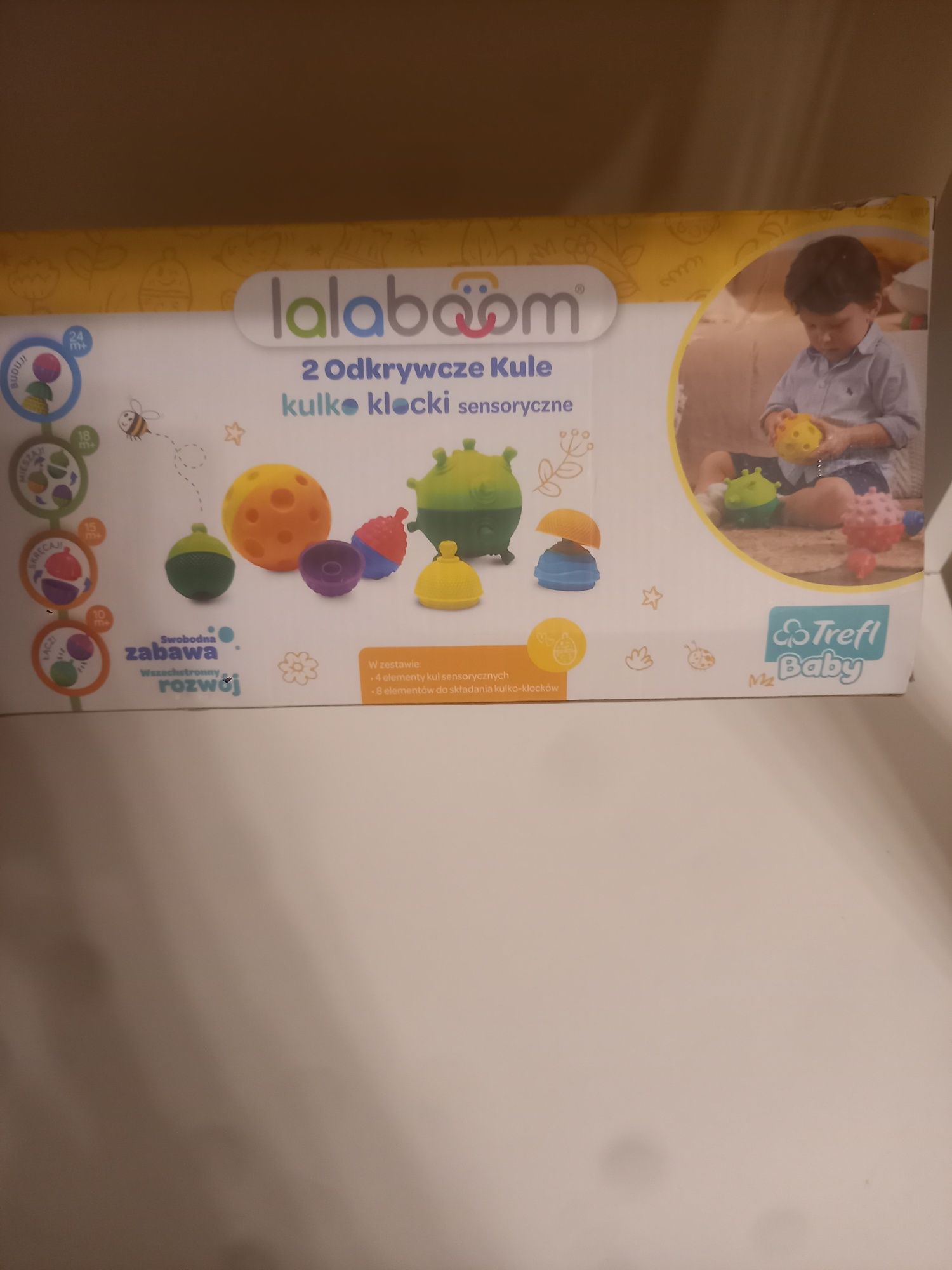 Kule, klocki, kulkoklocki Lalaboom trefl