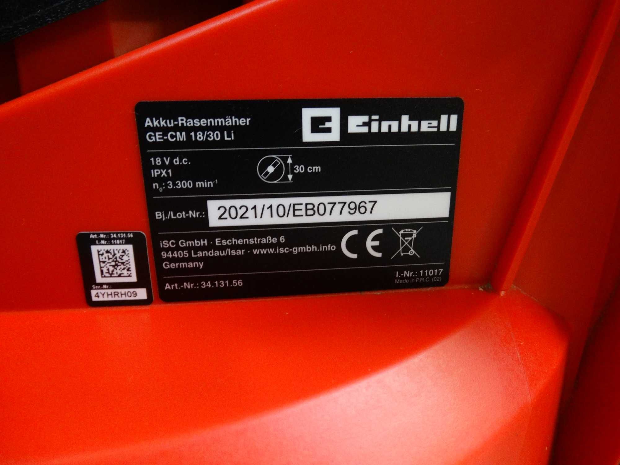 Einhell Akumulatorowa kosiarka GE-CM 18/30 Li Kit Power X-Change