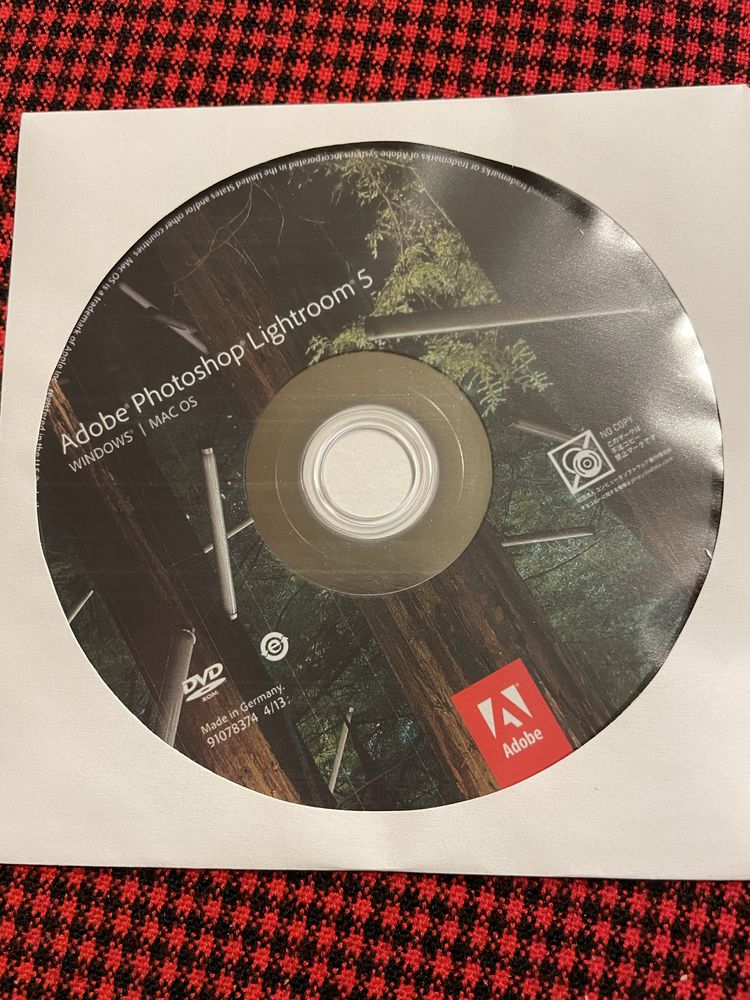 Adobe Photoshop lightroom 5 cd
