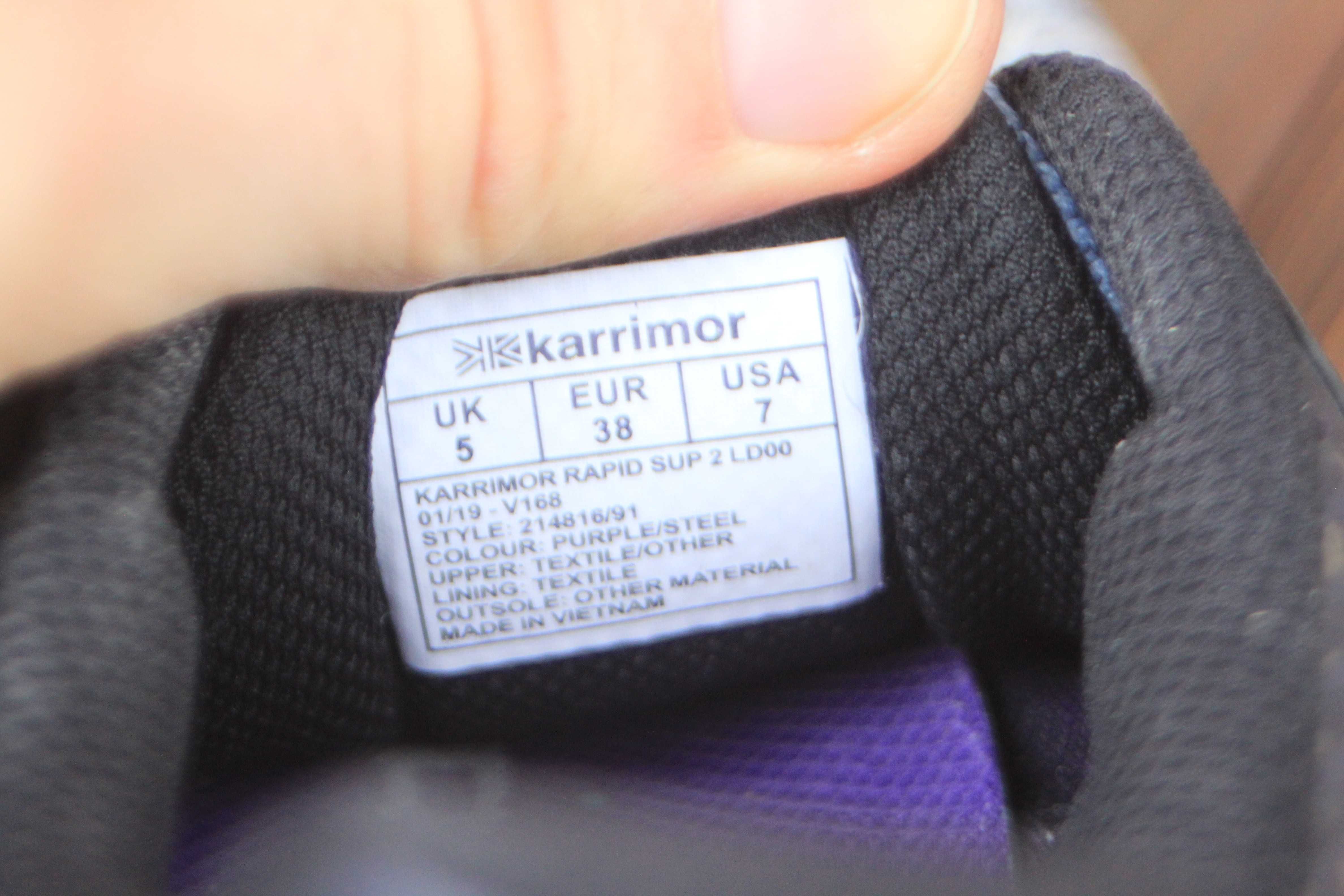 Кроссовки Karrimor Rapid Sup 2 Англия 38р