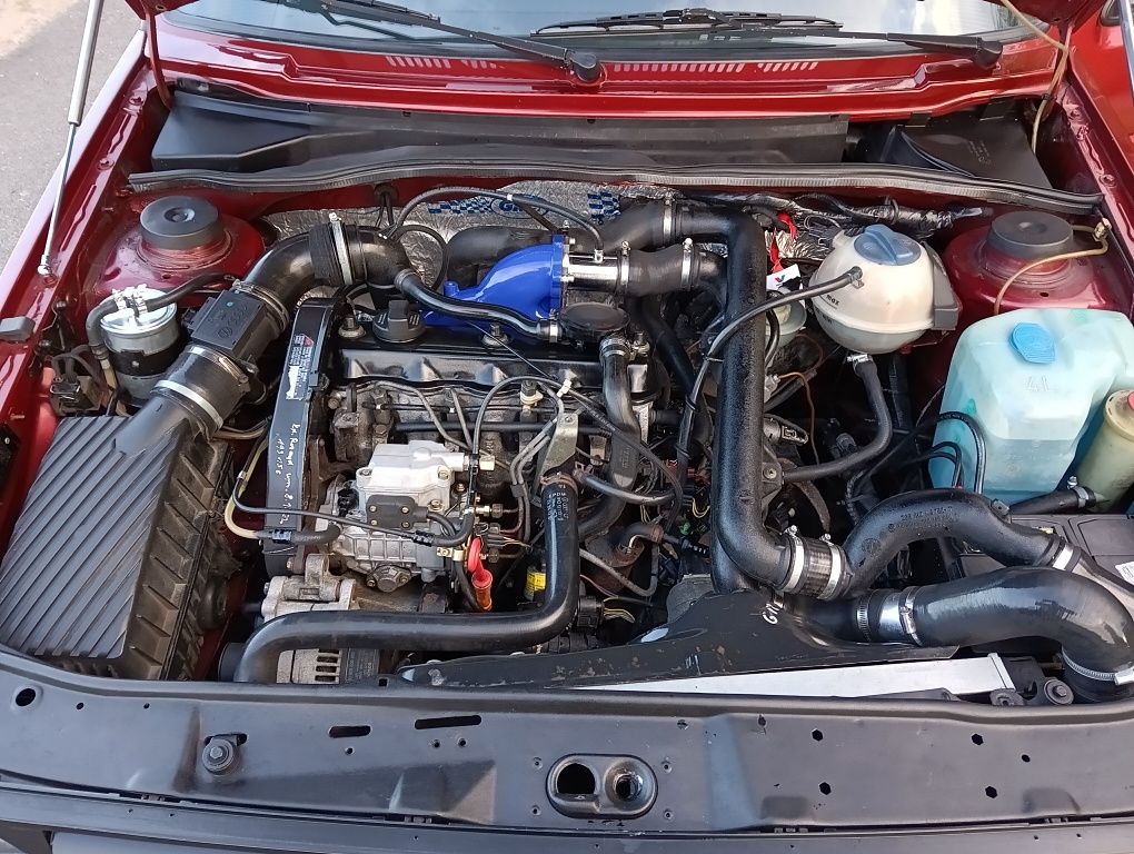 Volkswagen Golf 2 1.9 TDI 1z 1986r Wspomaganie Silnik po modyfikacji!