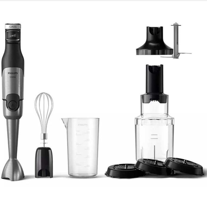 Philips Blender ręczny seria 5000 XL, 1200W ProMix Zestaw HR2684/00