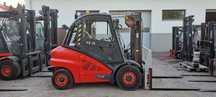 Linde H50D-01 - Diesel - 9700 mth - Pozycjoner-przesuw. Stan BDB.