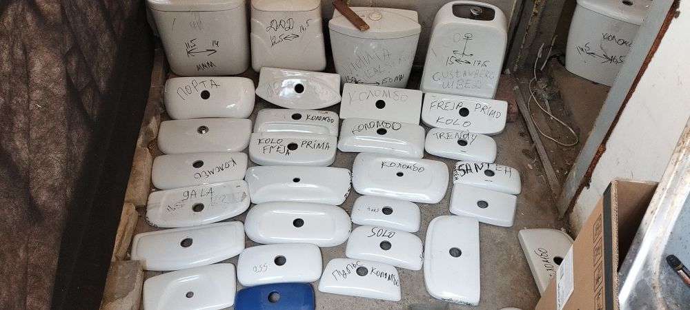 Продам бачки, крышки ,унитазы.