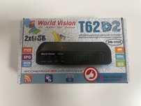 Цифровий ефірний та кабельний тюнер World Vision T62D2