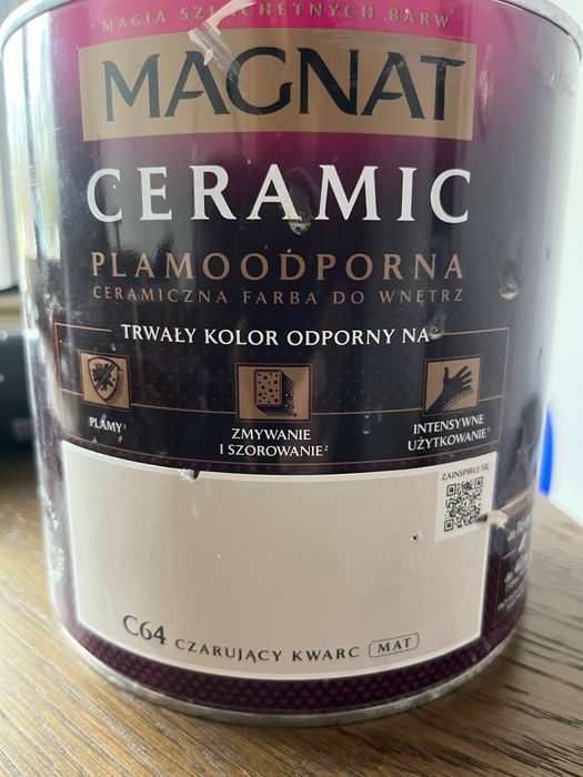 Czarujący kwarc - Farba Magnat ceramiczna mat