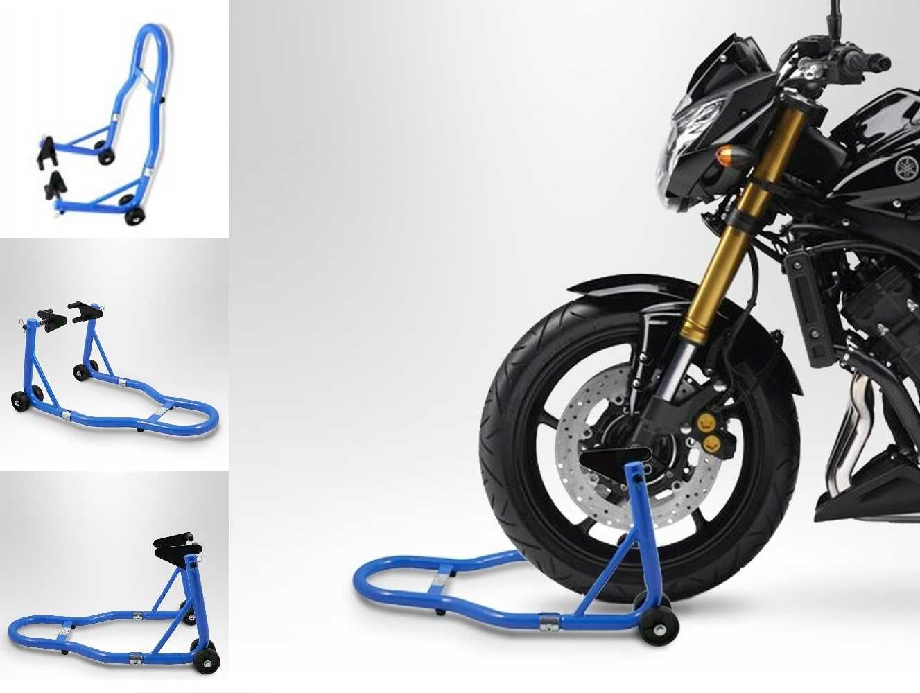 STOJAK/ PODNOŚNIK remontowy postojowy do motocykla zestaw przód / tył