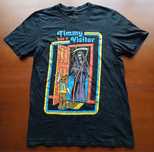 Футболка death black gothic horror punk Steven Rhodes
size S