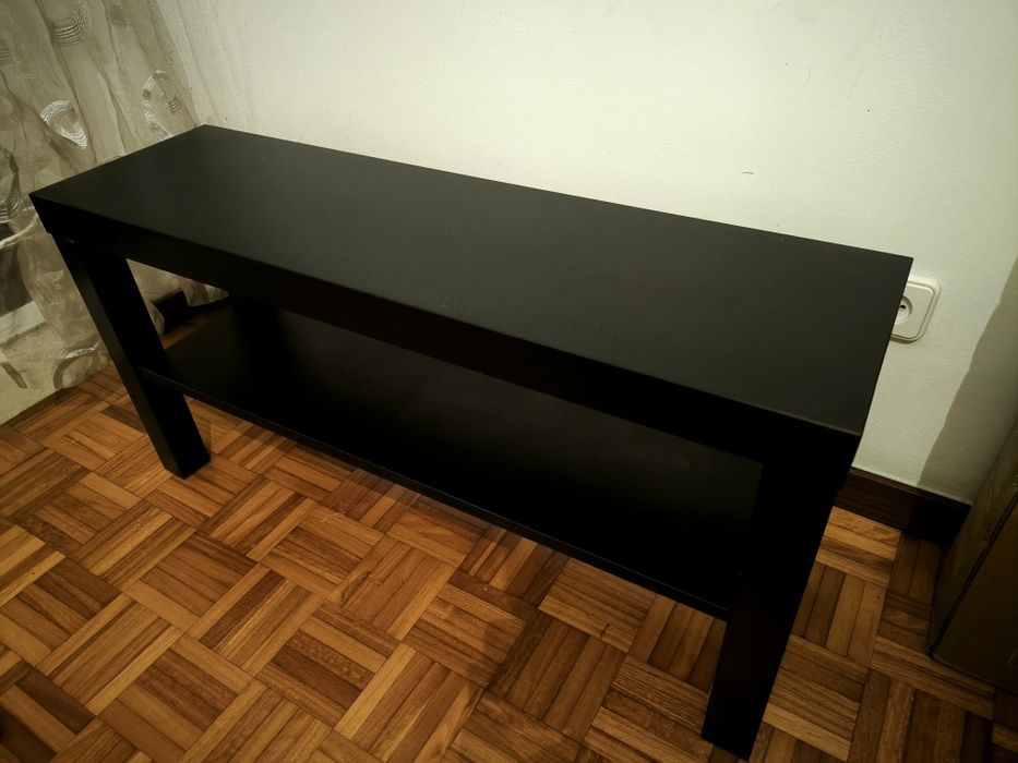 Móvel TV preto 90x26x45